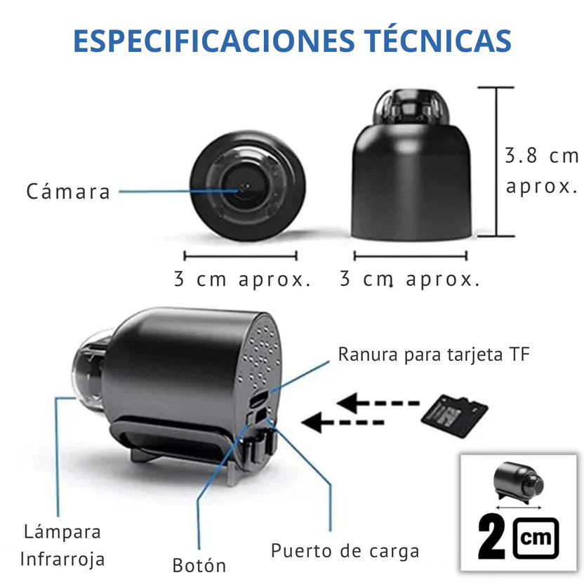 MINI CÁMARA ESPÍA